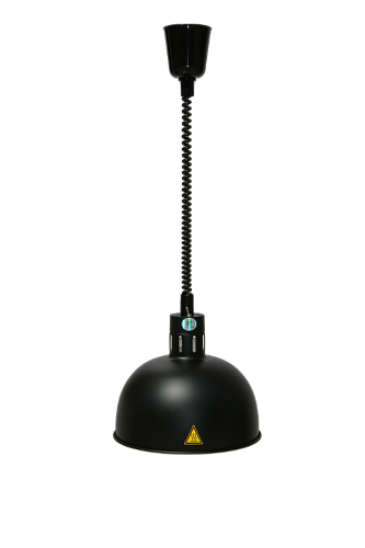 Лампа инфракрасная HURAKAN HKN-DL750 (черная)