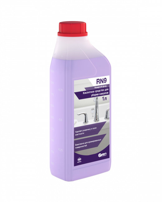 Кислотное средство для уборки санузлов RN 9(1л)