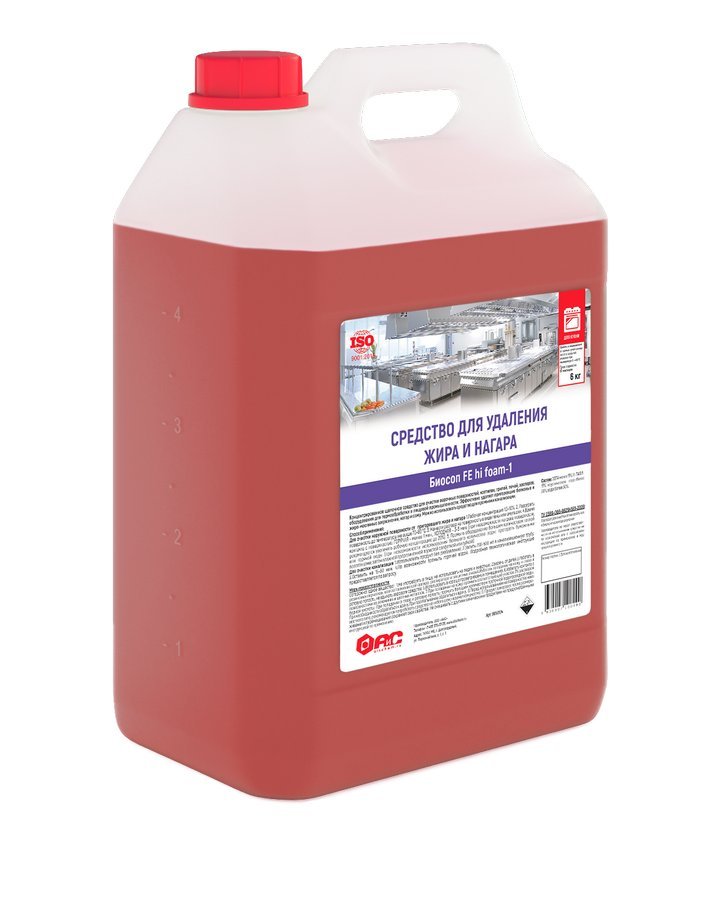 Пенное щелочное средство для удаления нагара Биосоп Hifoam 1(6 кг)