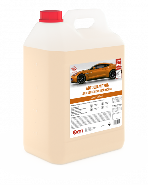 Автошампунь АГЕНТ Е SHOK (5,5 кг)