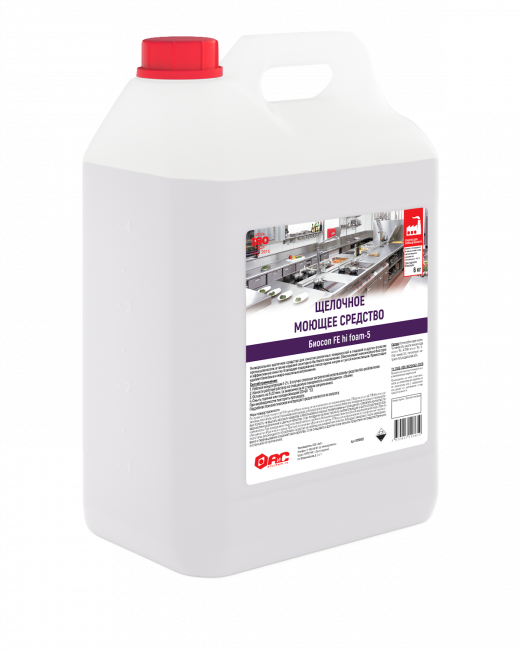 Универсальное щелочное средство Биосоп Hifoam5 (5 кг)
